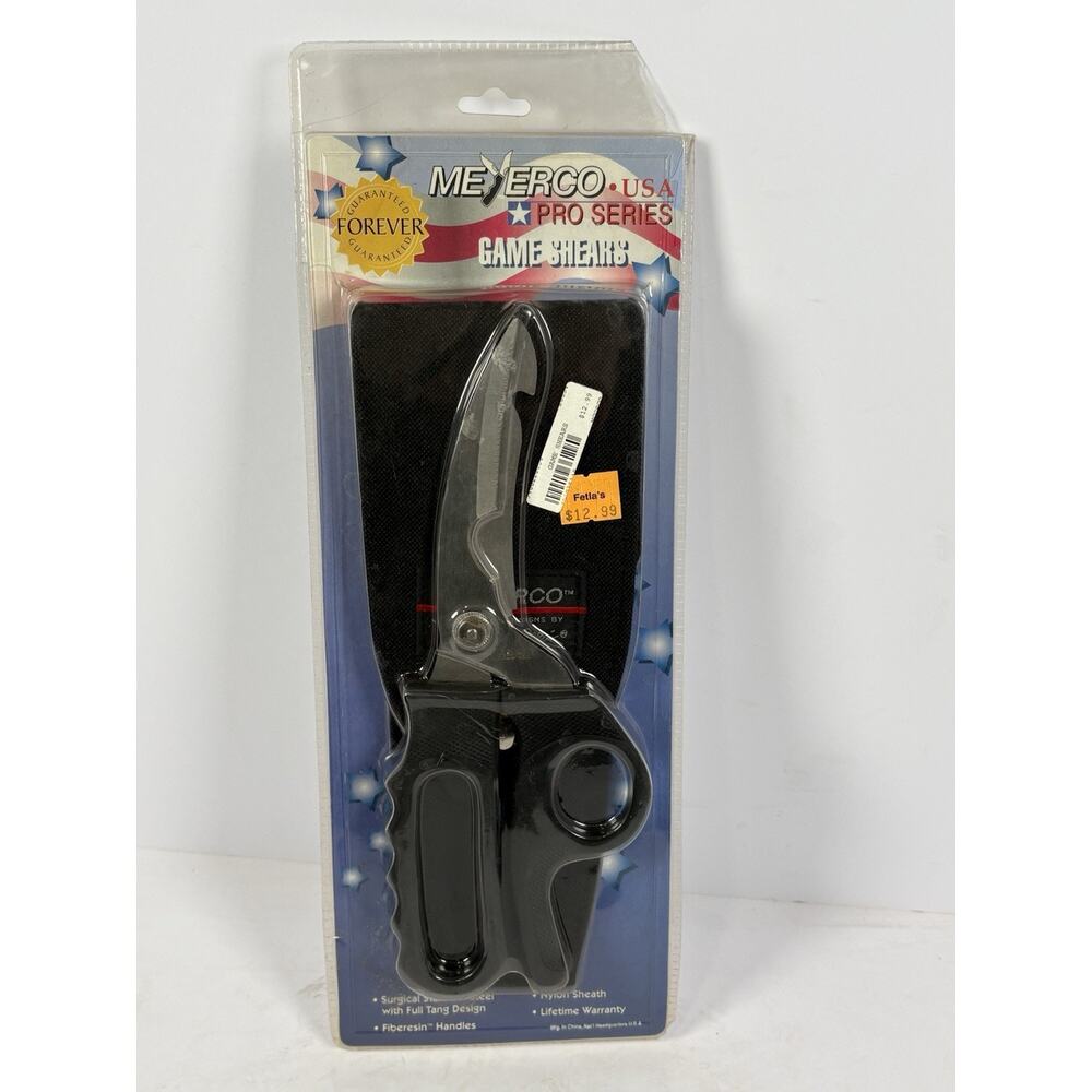 Meyecro Game shears Black Stainless Stee